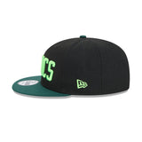 Boston Celtics New Era 2024 City Edition Black/Green 9FIFTY Adjustable Hat - Pro Jersey Sports