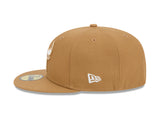 Chicago Bulls New Era 2024 City Edition Official Alternate Wheat 59FIFTY Fitted Hat - Pro Jersey Sports