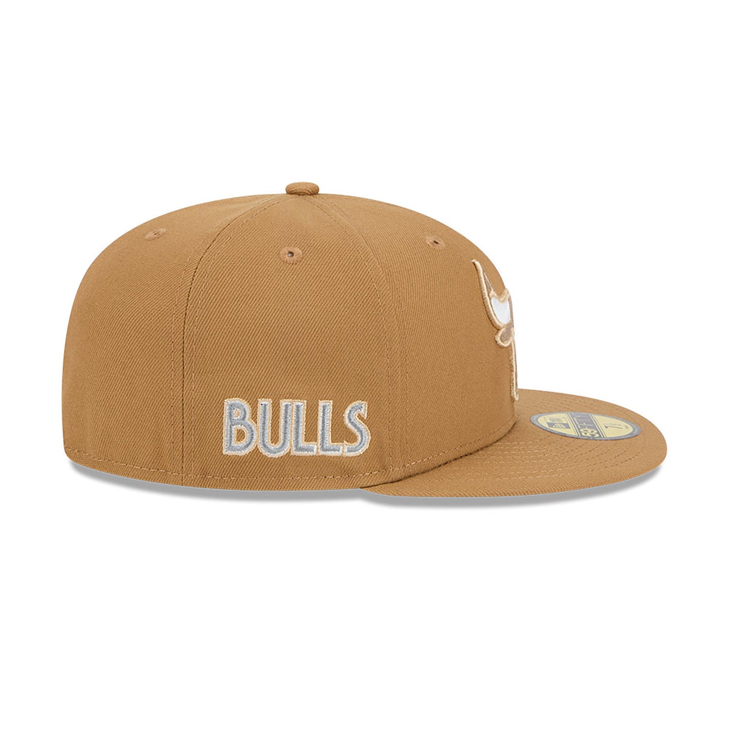 Chicago Bulls New Era 2024 City Edition Official Alternate Wheat 59FIFTY Fitted Hat