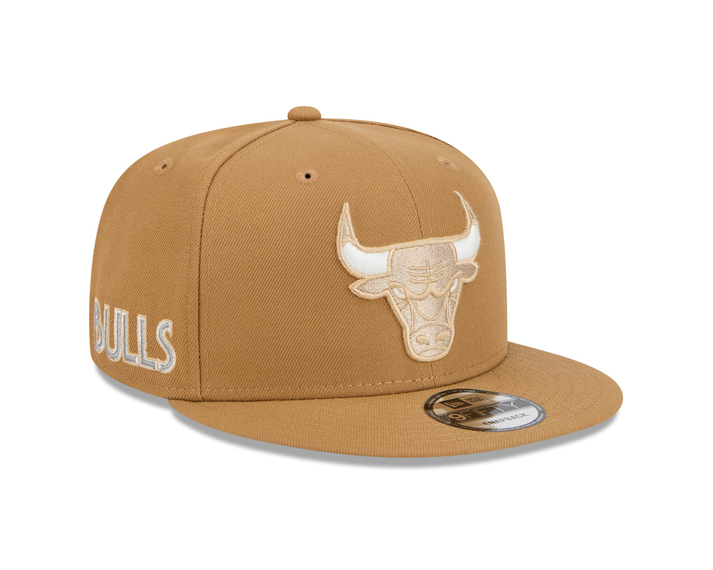 Chicago Bulls New Era 2024 City Edition Walnut 9FIFTY Adjustable Hat