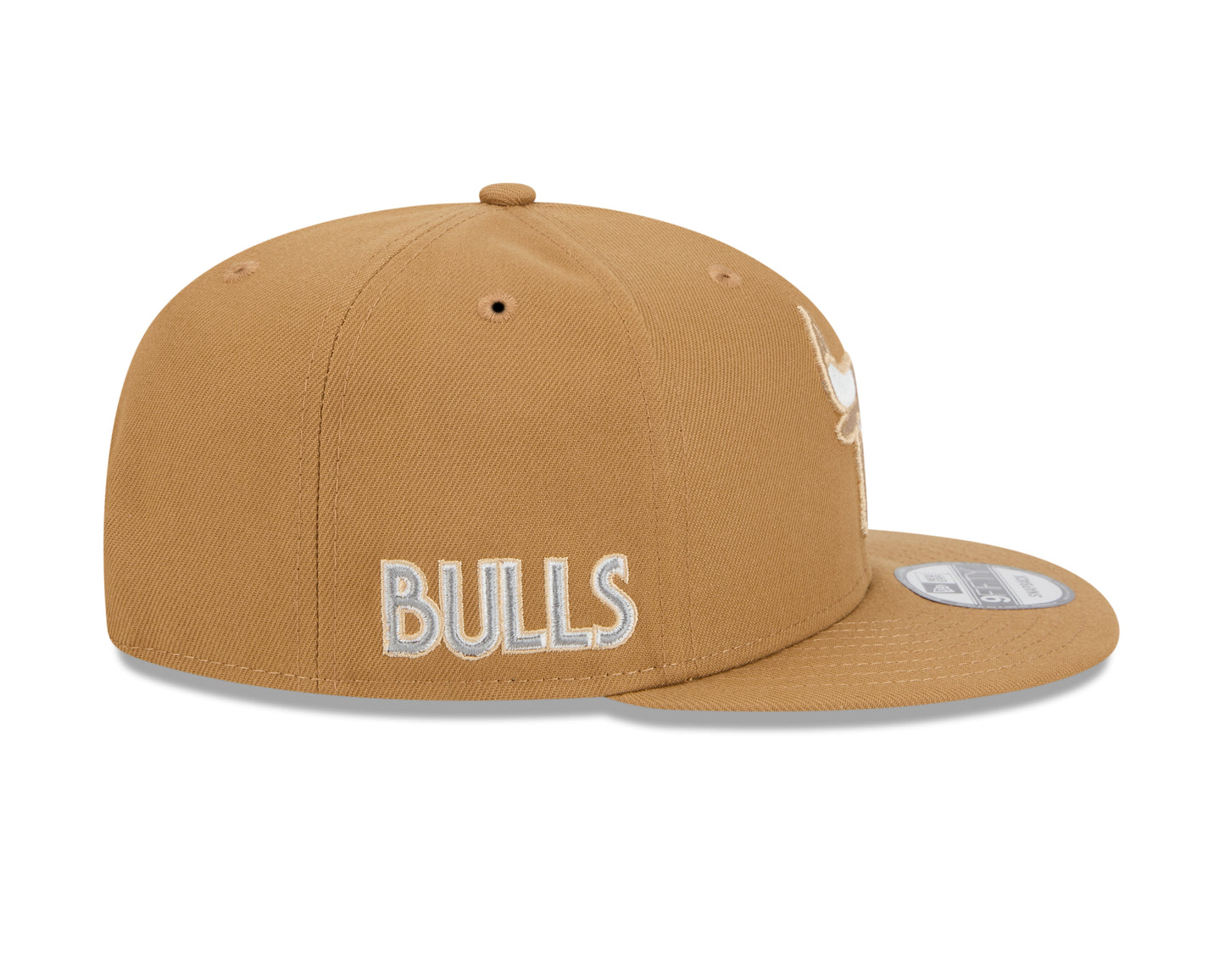 Chicago Bulls New Era 2024 City Edition Walnut 9FIFTY Adjustable Hat