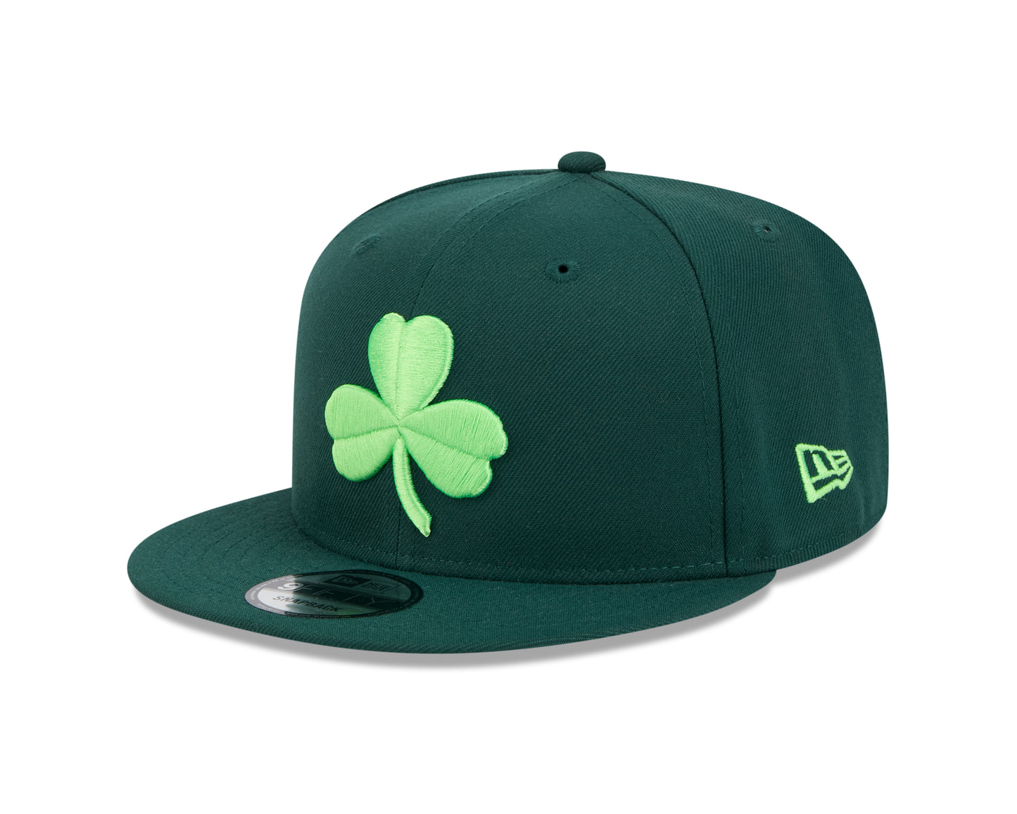 Boston Celtics New Era 2024 City Edition Green 9FIFTY Adjustable Hat