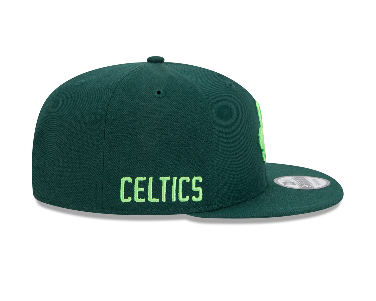 Boston Celtics New Era 2024 City Edition Green 9FIFTY Adjustable Hat