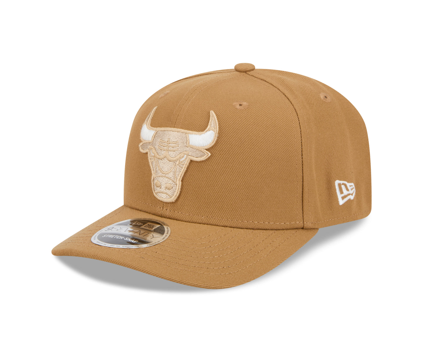 Chicago Bulls New Era 2024 City Edition Walnut 9SEVENTY Adjustable Hat