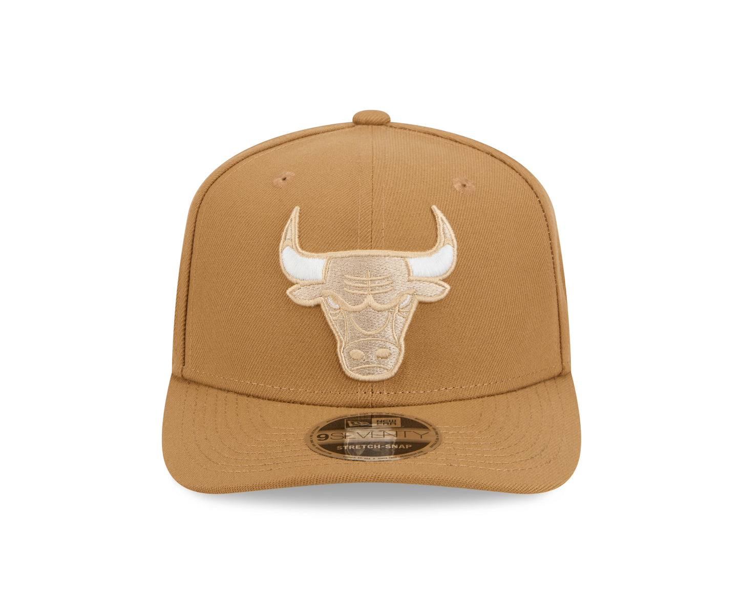 Chicago Bulls New Era 2024 City Edition Walnut 9SEVENTY Adjustable Hat