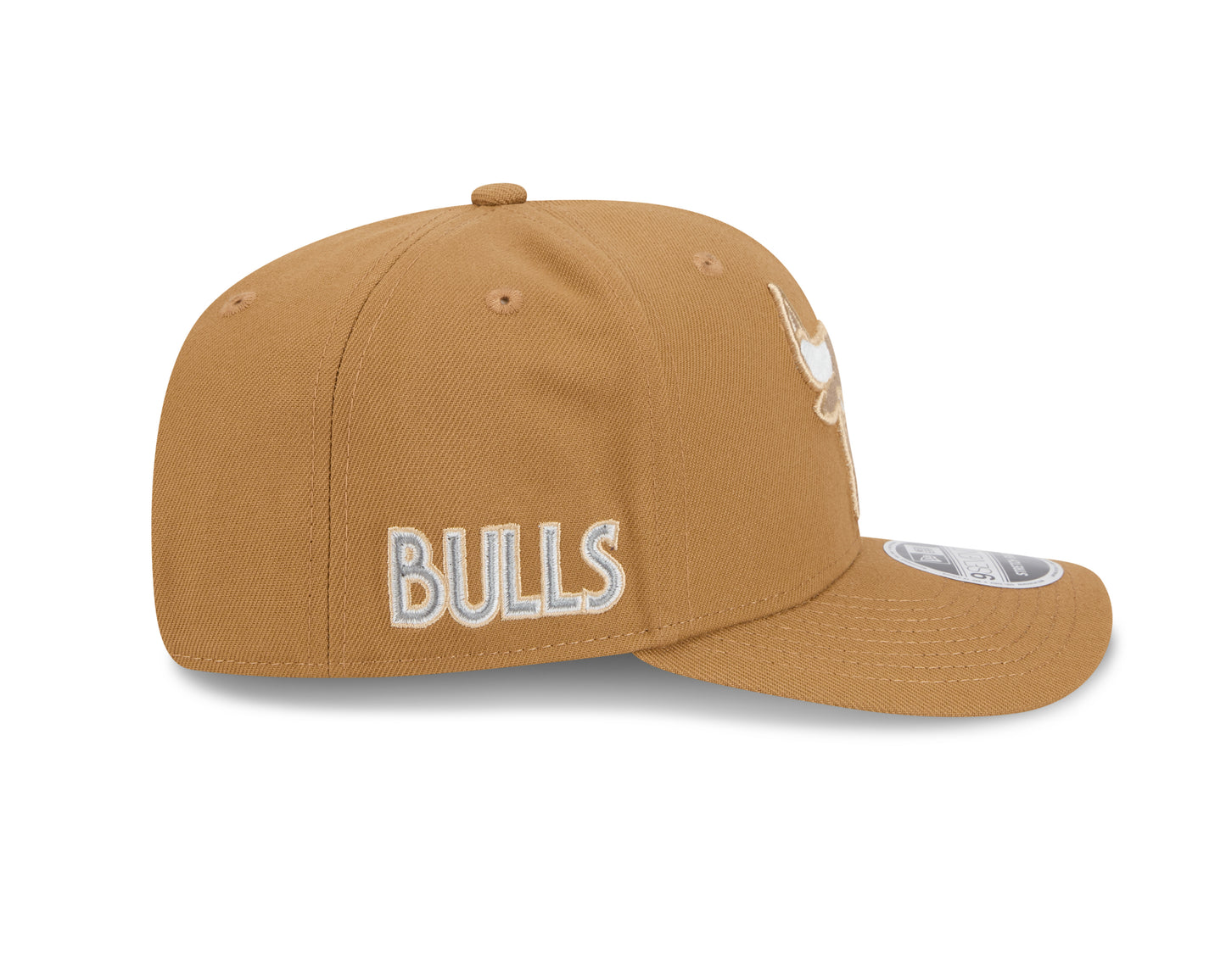 Chicago Bulls New Era 2024 City Edition Walnut 9SEVENTY Adjustable Hat