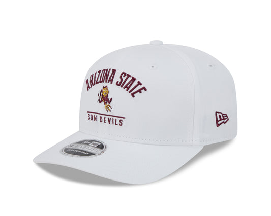 Arizona State Sun Devils New Era Team White 9SEVENTY Adjustable Hat