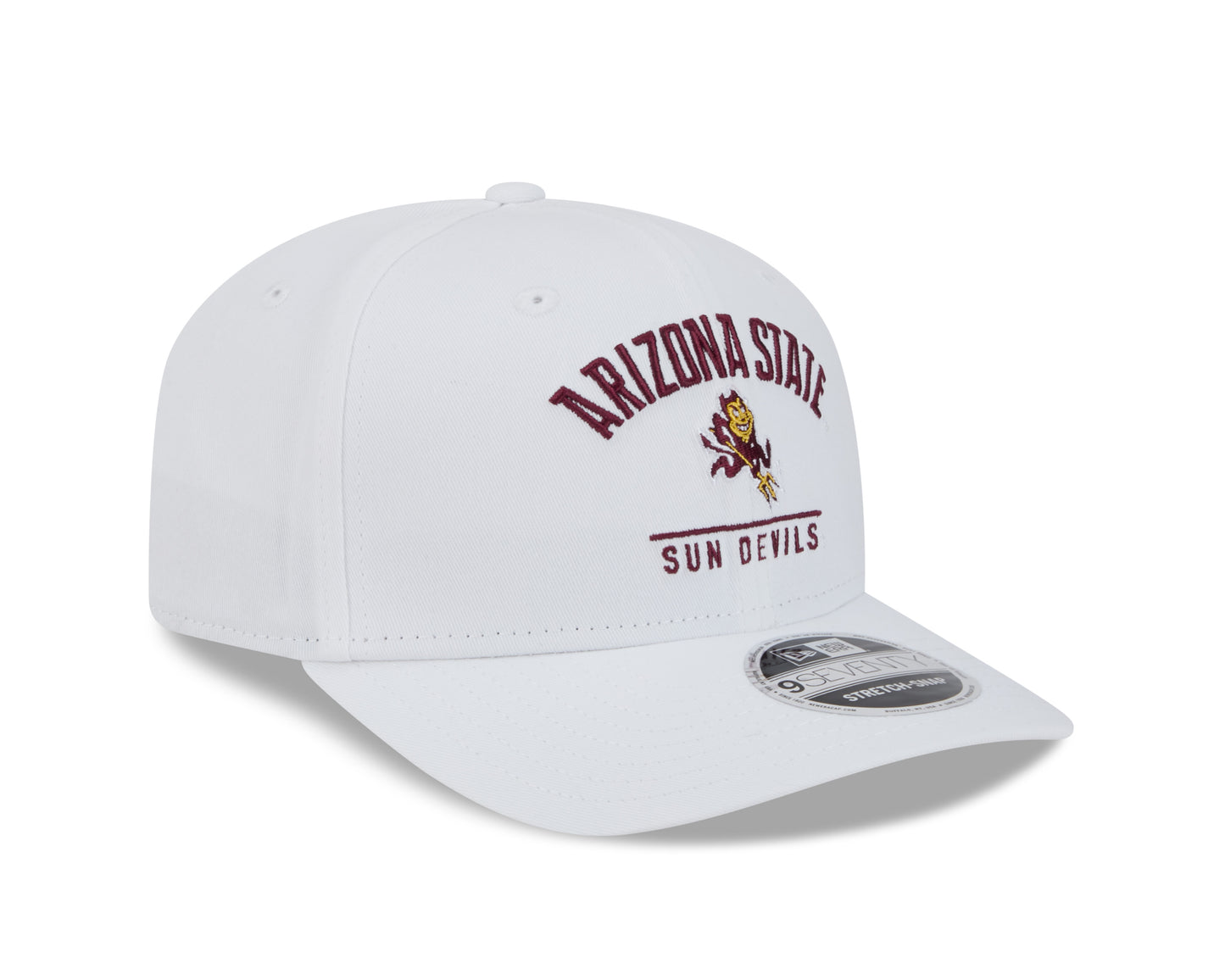 Arizona State Sun Devils New Era Team White 9SEVENTY Adjustable Hat