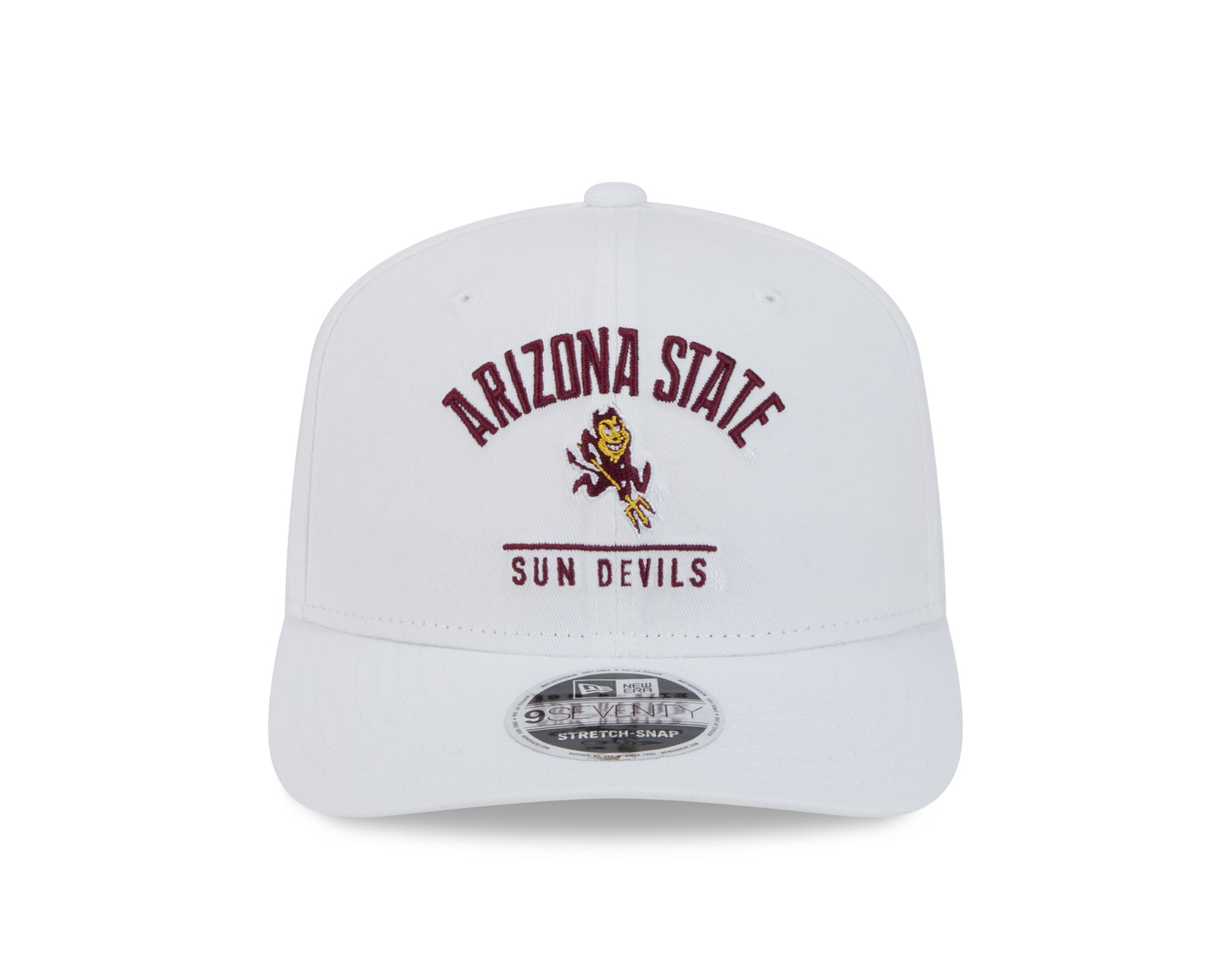 Arizona State Sun Devils New Era Team White 9SEVENTY Adjustable Hat