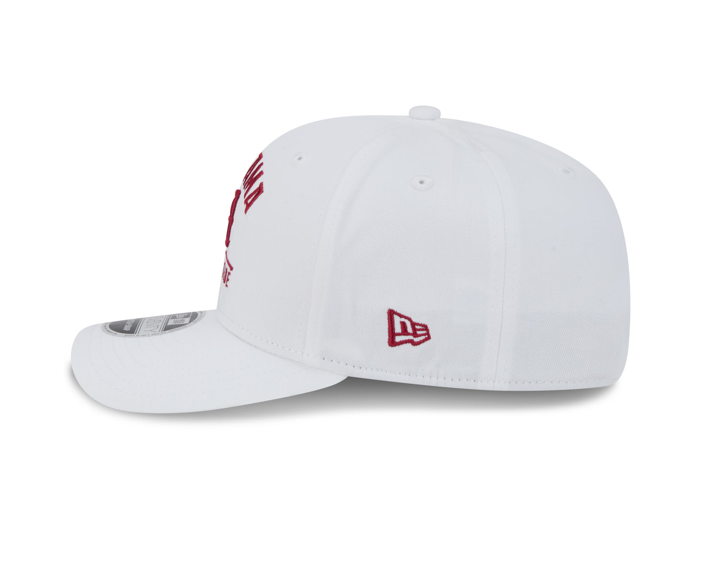 Alabama Crimson Tide New Era Team White 9SEVENTY Adjustable Hat