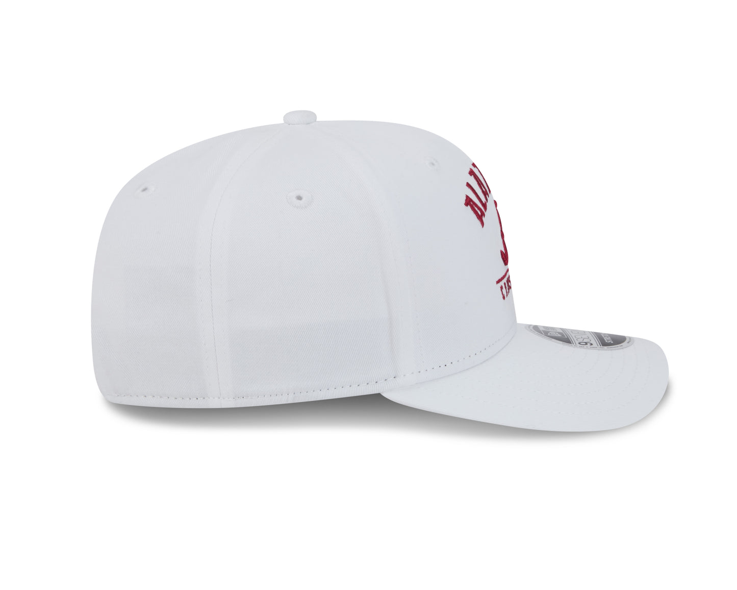 Alabama Crimson Tide New Era Team White 9SEVENTY Adjustable Hat