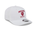 Indiana Hoosiers New Era Team White 9SEVENTY Adjustable Hat - Pro Jersey Sports