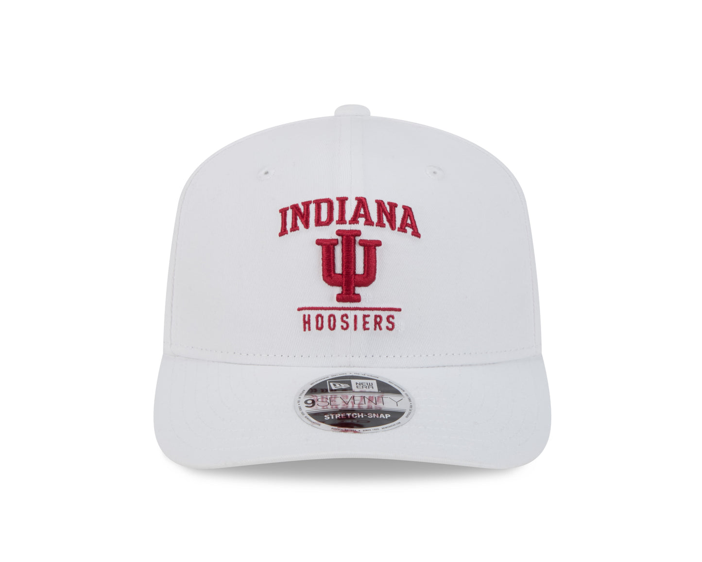 Indiana Hoosiers New Era Team White 9SEVENTY Adjustable Hat