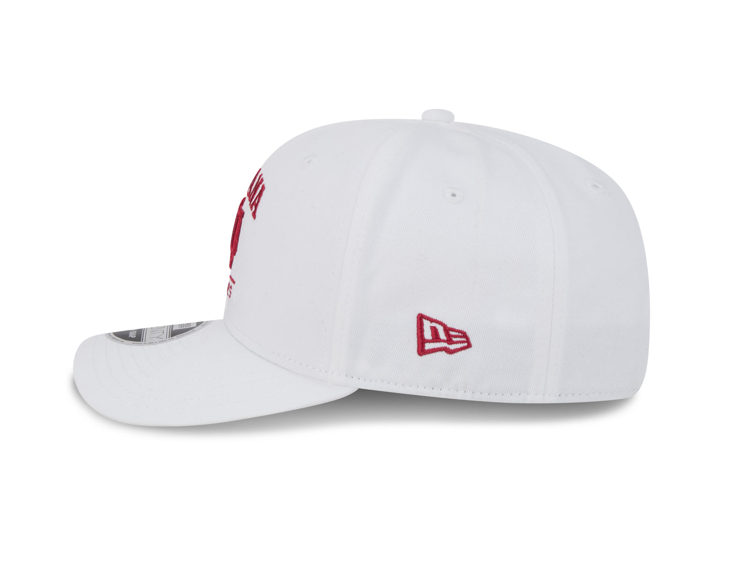 Indiana Hoosiers New Era Team White 9SEVENTY Adjustable Hat