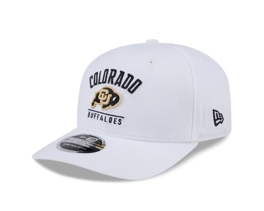 Colorado Buffaloes New Era Team White 9SEVENTY Adjustable Hat