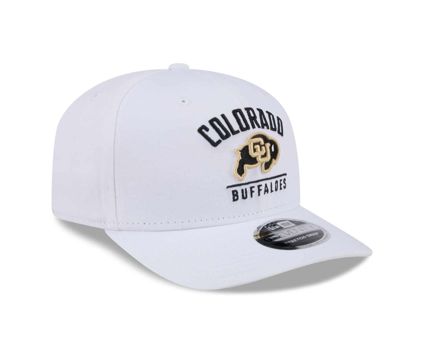 Colorado Buffaloes New Era Team White 9SEVENTY Adjustable Hat