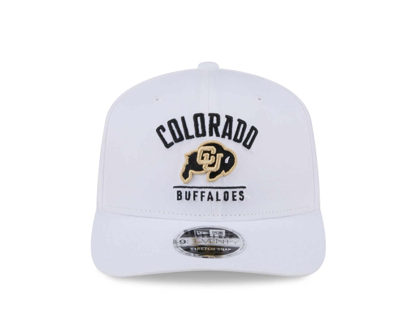 Colorado Buffaloes New Era Team White 9SEVENTY Adjustable Hat