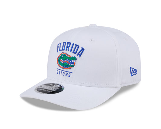 Florida Gators New Era Team White 9SEVENTY Adjustable Hat