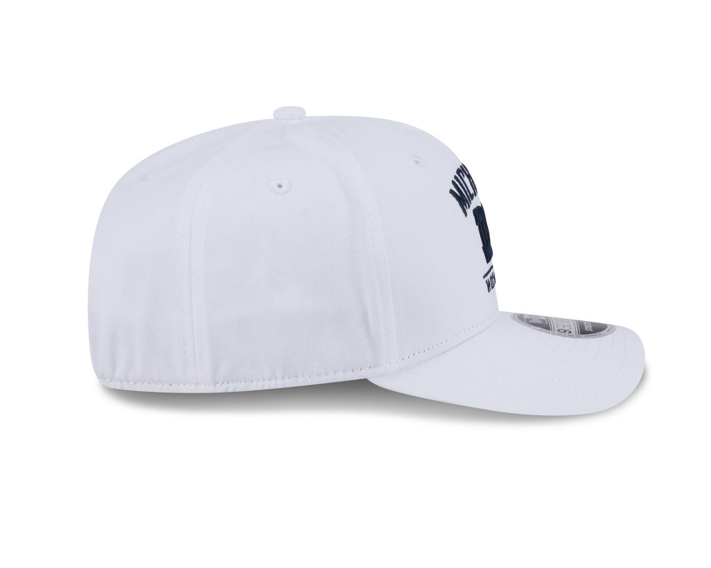 Michigan Wolverines New Era Team White 9SEVENTY Adjustable Hat