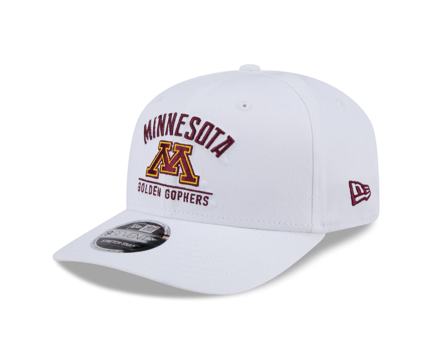 Minnesota Golden Gophers New Era Team White 9SEVENTY Adjustable Hat