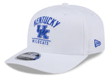 Kentucky Wildcats New Era Team White 9SEVENTY Adjustable Hat - Pro Jersey Sports