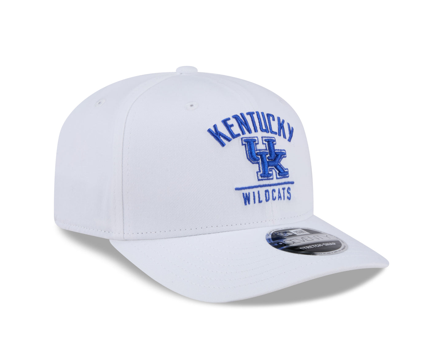 Kentucky Wildcats New Era Team White 9SEVENTY Adjustable Hat