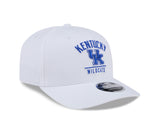 Kentucky Wildcats New Era Team White 9SEVENTY Adjustable Hat - Pro Jersey Sports