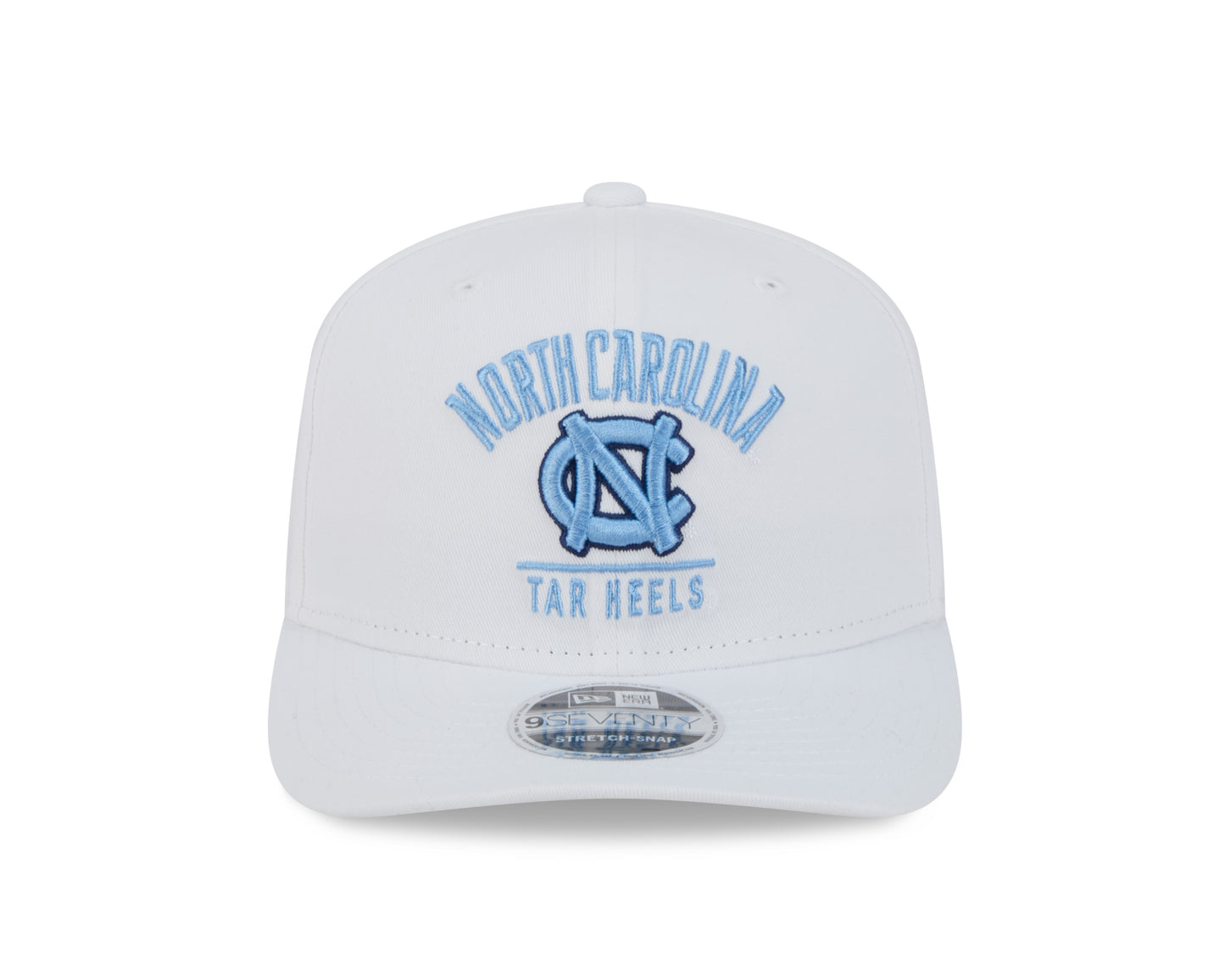 North Carolina Tar Heels New Era Team White 9SEVENTY Adjustable Hat