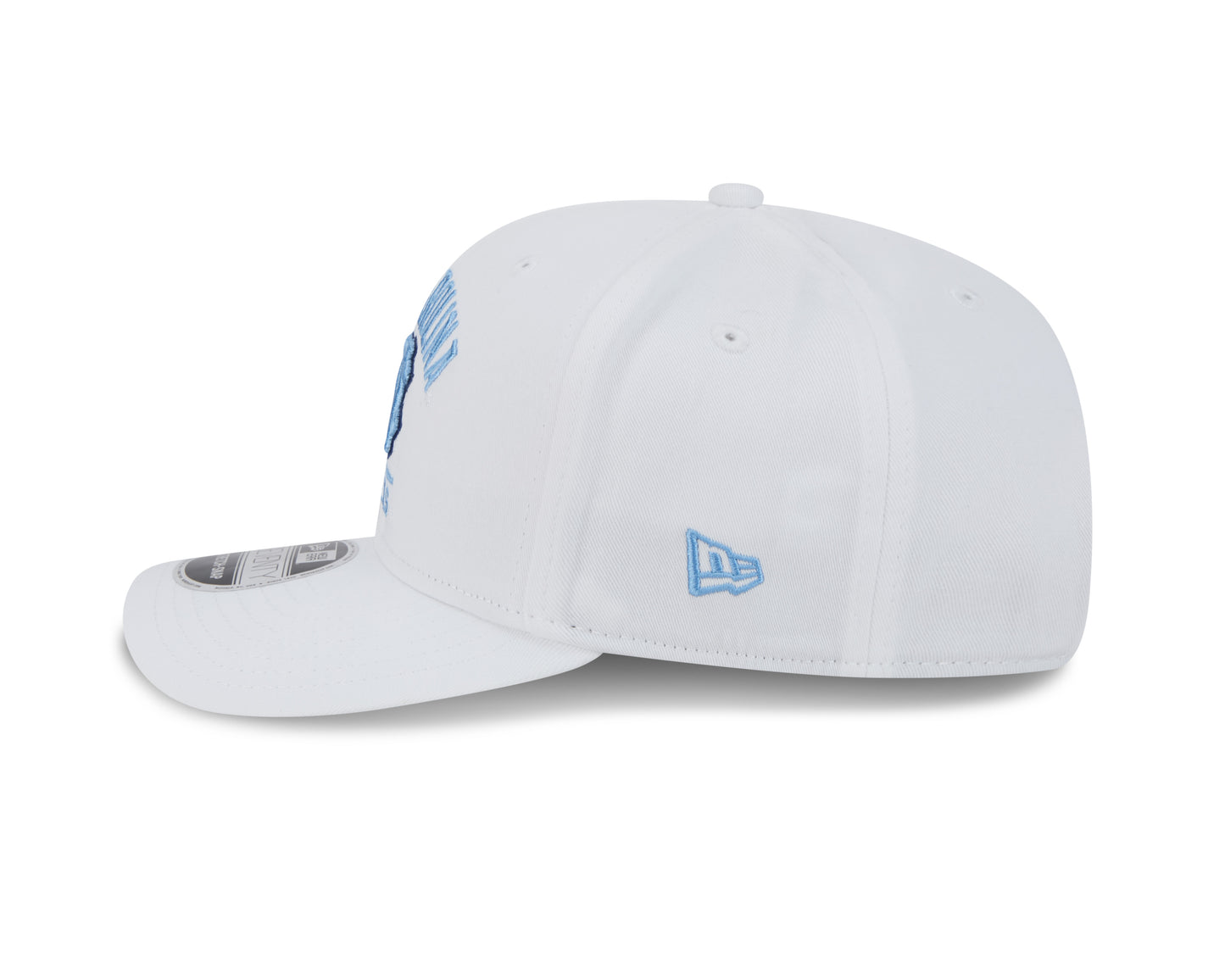 North Carolina Tar Heels New Era Team White 9SEVENTY Adjustable Hat