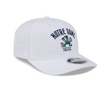 Notre Dame Fighting Irish New Era Team White 9SEVENTY Adjustable Hat - Pro Jersey Sports