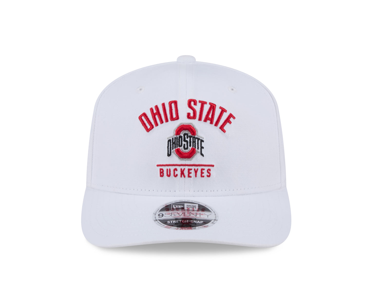 Ohio State Buckeyes New Era Team White 9SEVENTY Adjustable Hat