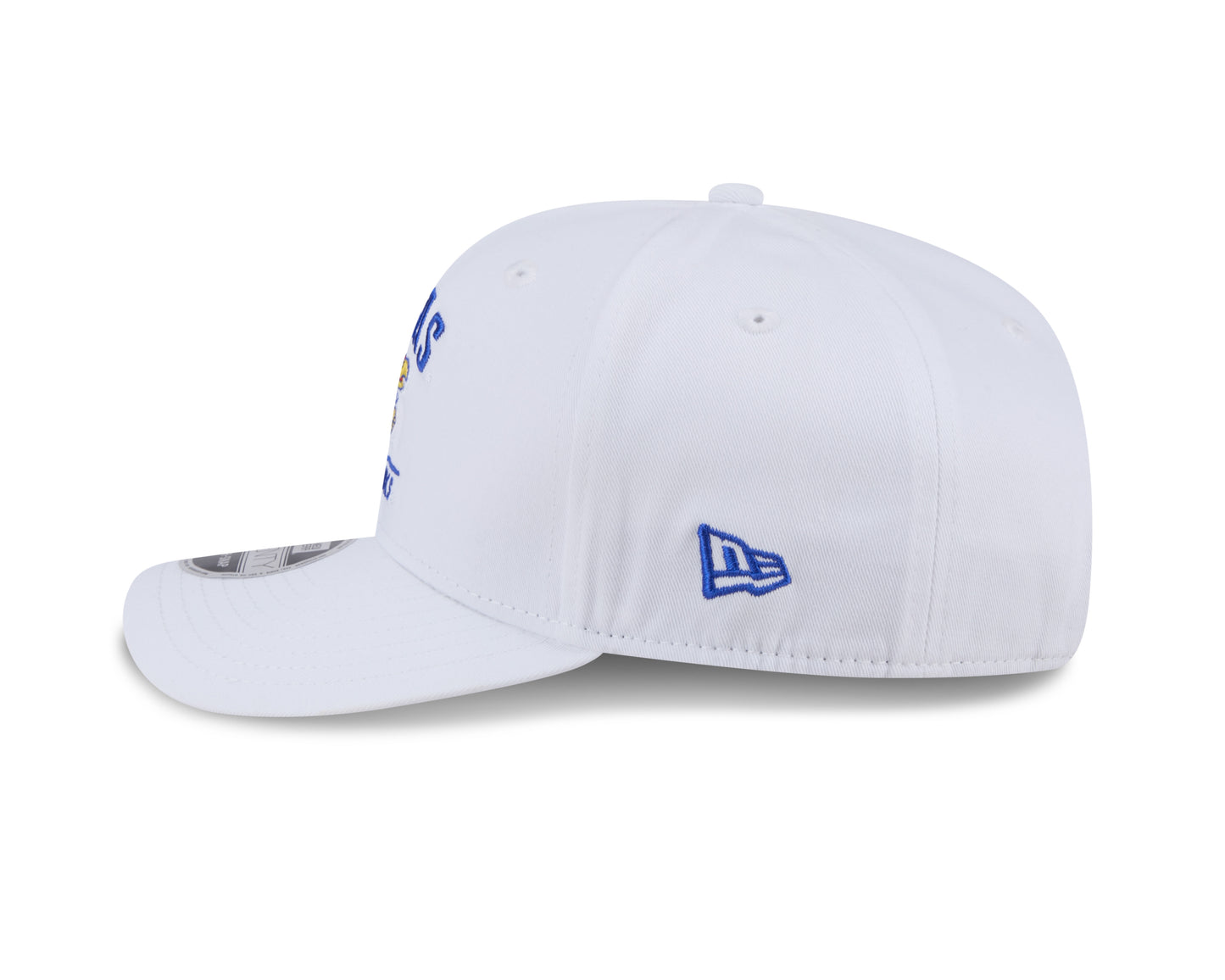 Kansas Jayhawks New Era Team White 9SEVENTY Adjustable Hat