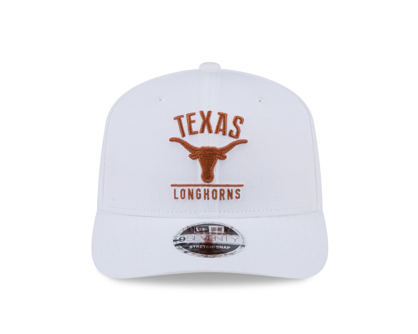 Texas Longhorns New Era Team White 9SEVENTY Adjustable Hat