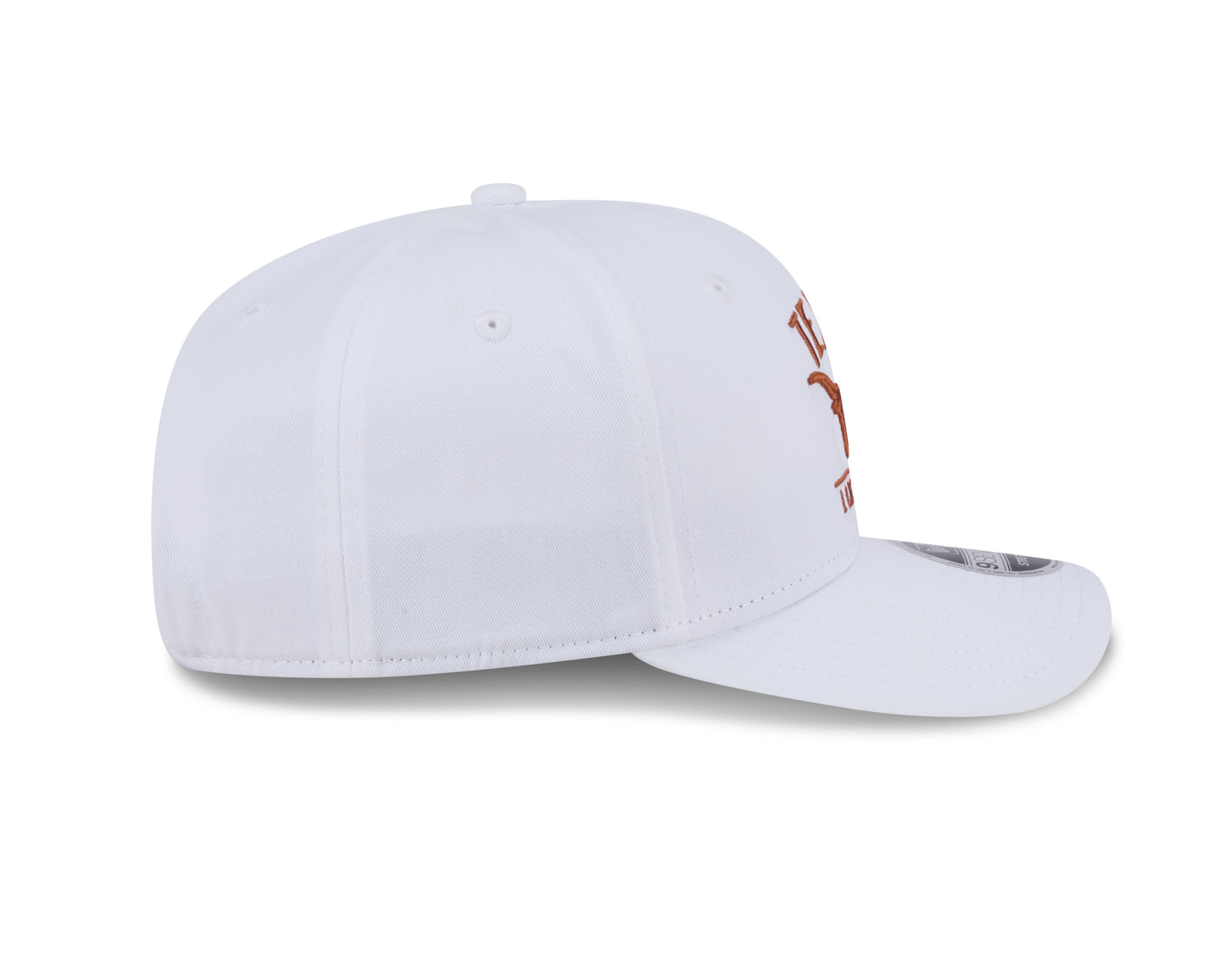 Texas Longhorns New Era Team White 9SEVENTY Adjustable Hat