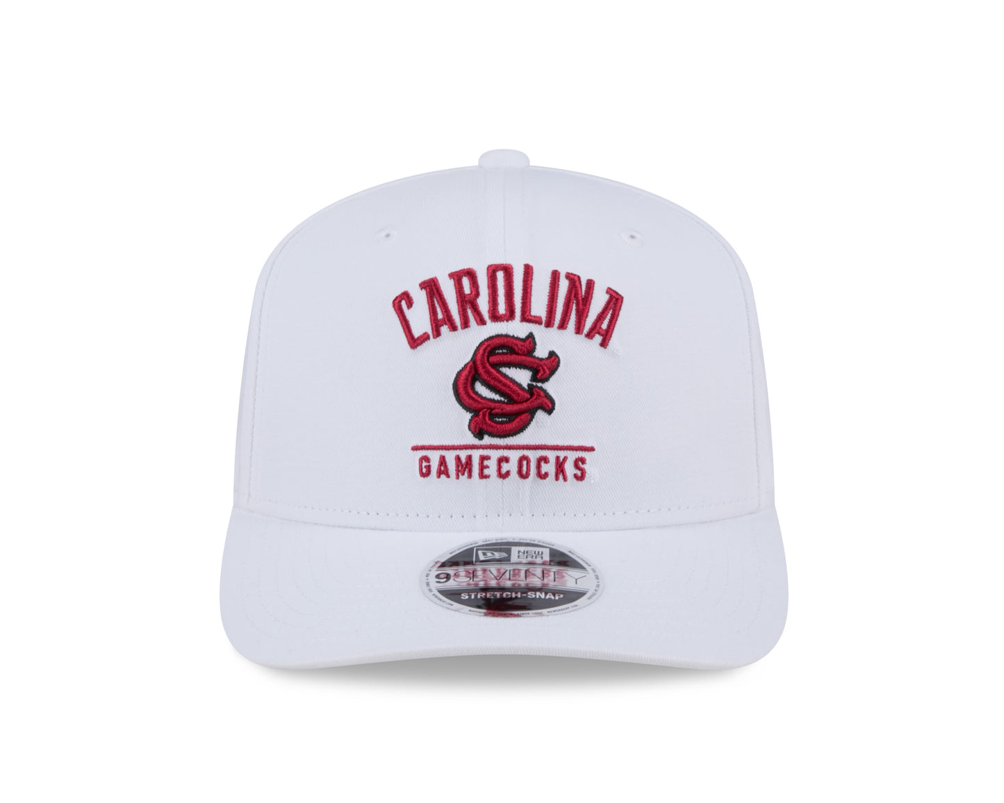 South Carolina Gamecocks New Era Team White 9SEVENTY Adjustable Hat