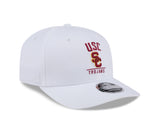 USC Trojans New Era Team White 9SEVENTY Adjustable Hat - Pro Jersey Sports