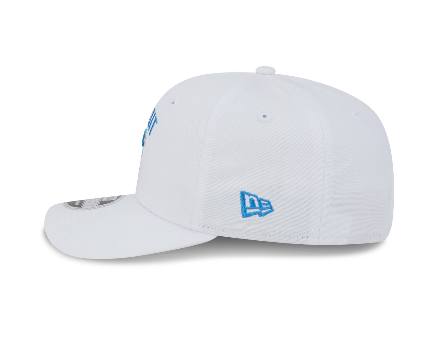 Men's Detroit Lions New Era White Cotton Team 9SEVENTY Adjustable Hat