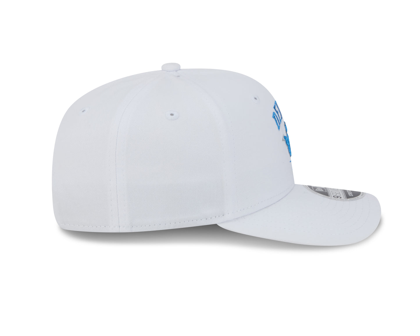 Men's Detroit Lions New Era White Cotton Team 9SEVENTY Adjustable Hat