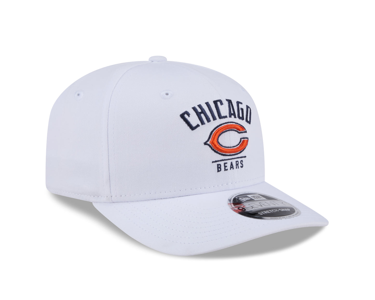 Chicago Bears New Era White 9SEVENTY Team Adjustable Hat