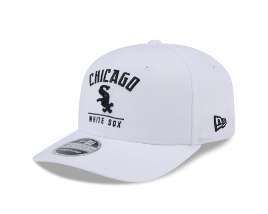 Chicago White Sox New Era White 9SEVENTY Team Adjustable Hat