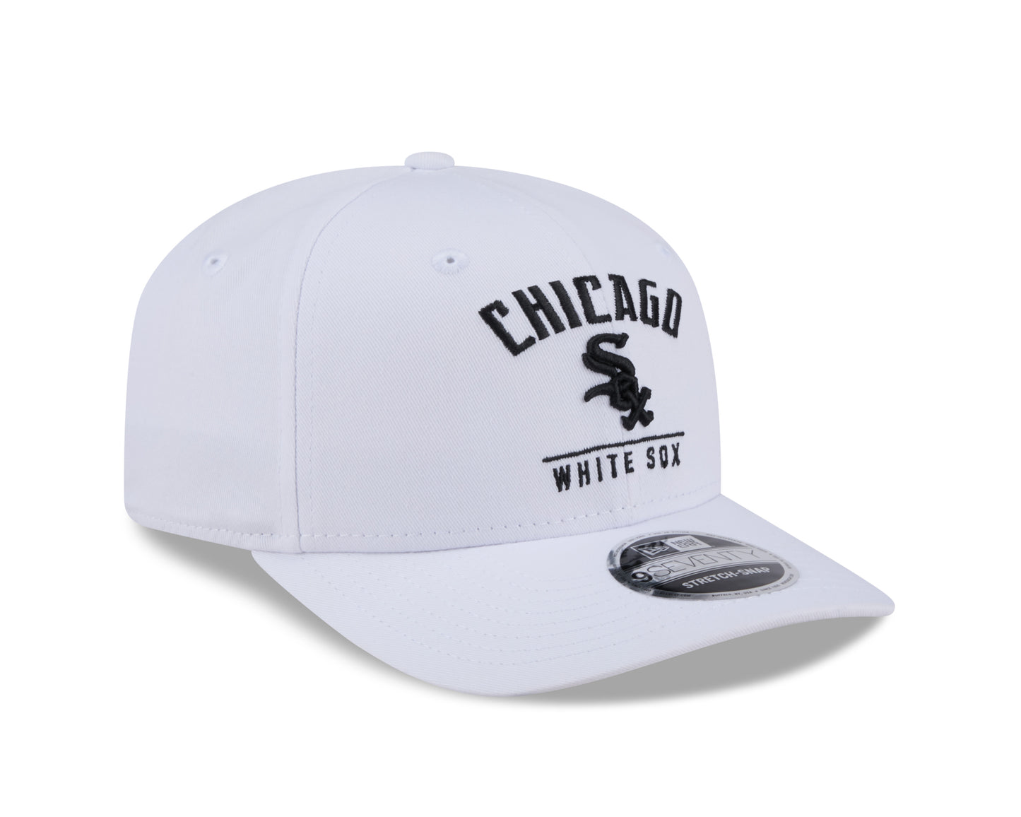 Chicago White Sox New Era White 9SEVENTY Team Adjustable Hat