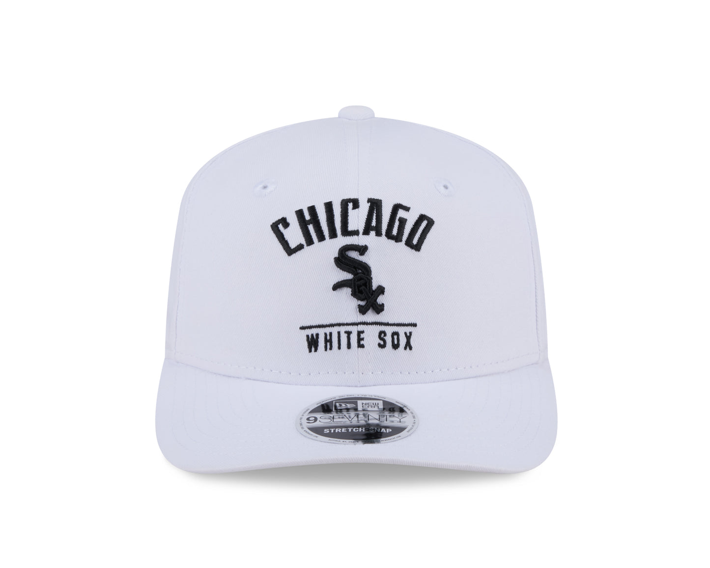 Chicago White Sox New Era White 9SEVENTY Team Adjustable Hat