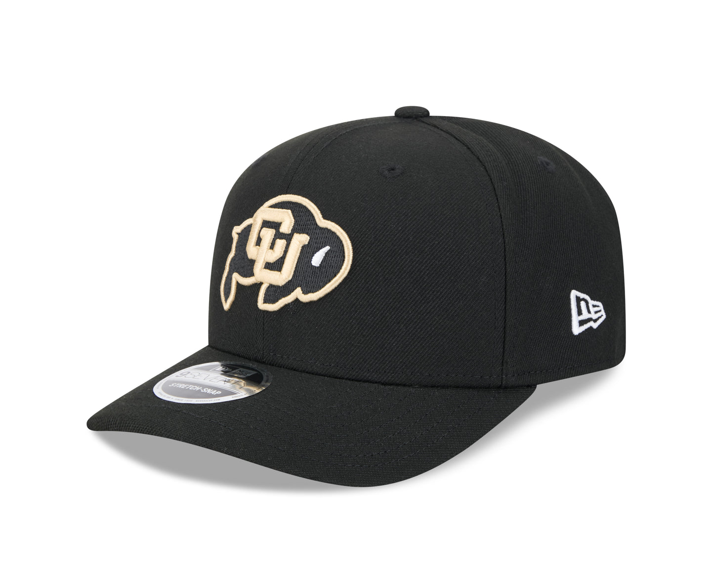 Colorado Buffaloes New Era Black 9SEVENTY Adjustable Hat