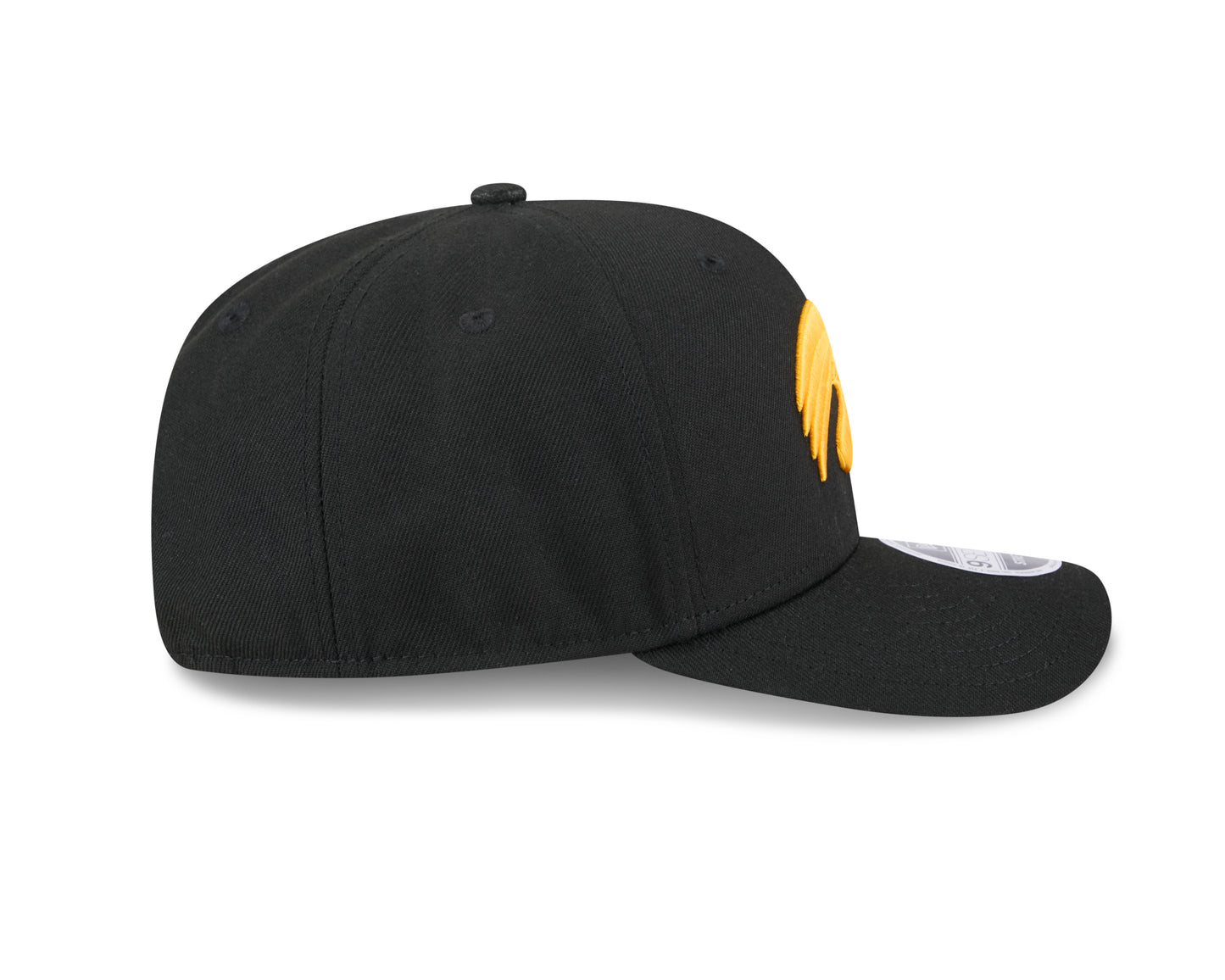 Iowa Hawkeyes New Era Black 9SEVENTY Adjustable Hat