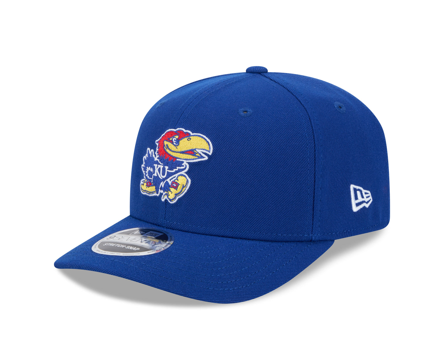 Kansas Jayhawks New Era Blue 9SEVENTY Adjustable Hat