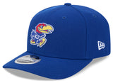 Kansas Jayhawks New Era Blue 9SEVENTY Adjustable Hat - Pro Jersey Sports