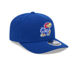 Kansas Jayhawks New Era Blue 9SEVENTY Adjustable Hat - Pro Jersey Sports