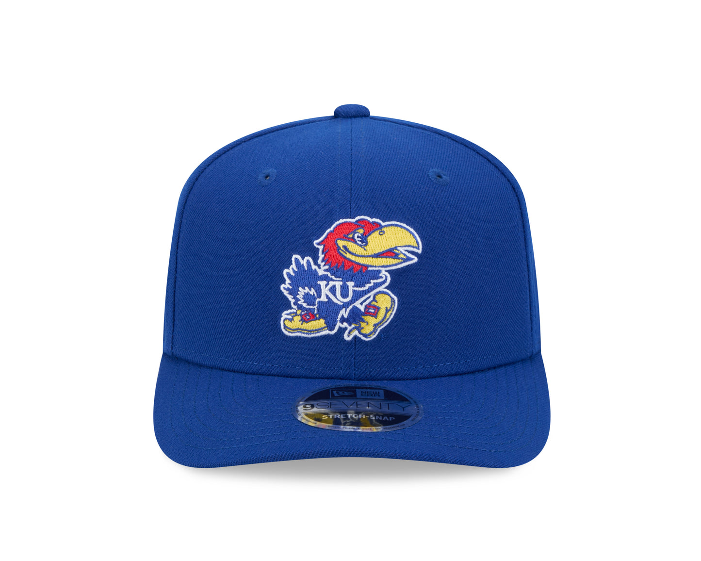 Kansas Jayhawks New Era Blue 9SEVENTY Adjustable Hat