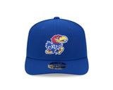 Kansas Jayhawks New Era Blue 9SEVENTY Adjustable Hat - Pro Jersey Sports