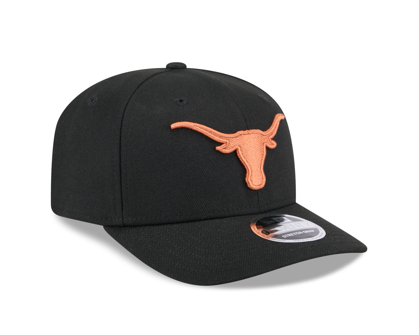 Texas Longhorns New Era Black 9SEVENTY Adjustable Hat